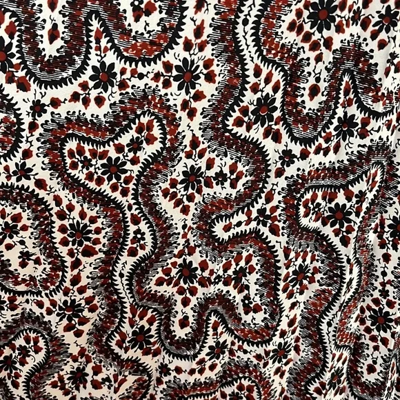 A.L.C. x Barney’s Renzo Paisley Pleated Dress - Picture 12 of 17